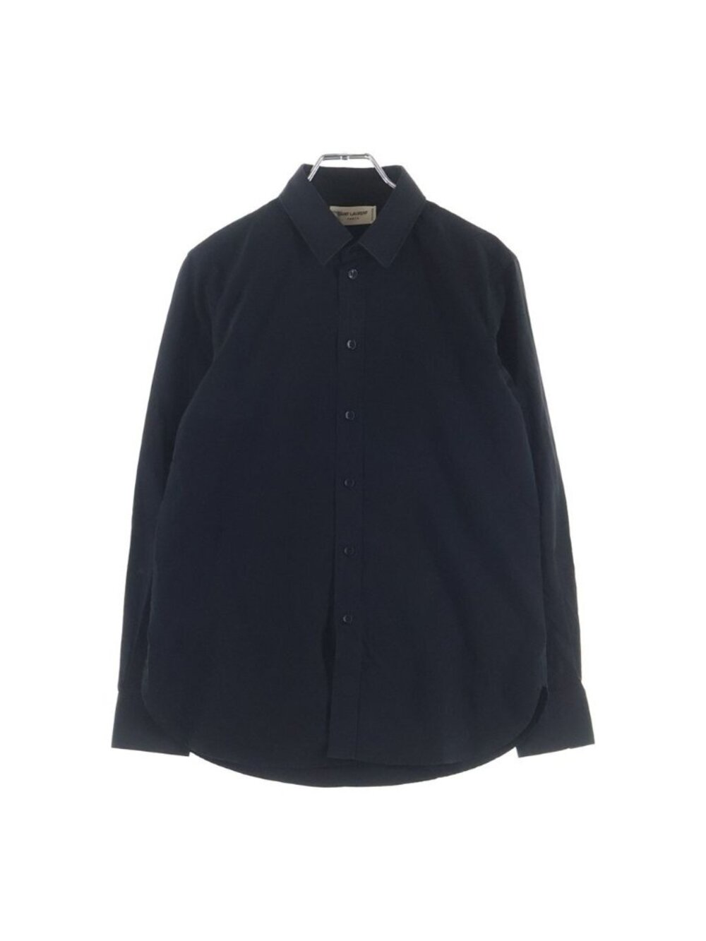Saint Laurent Paris Uniform L S Shirt Long Sleeve Black